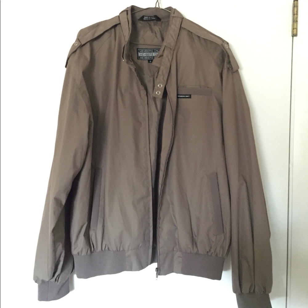 Vintage Members Only 80s 90s bomber jacket